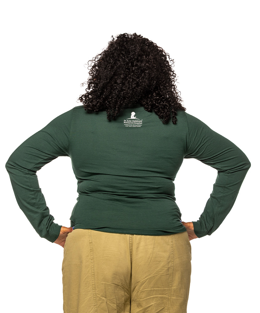 Primary image St. Jude Forest Pine Long-Sleeve Tee